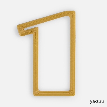 Подвеска Symbol, 3D-печать на заказ, цифра 1