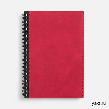Ежедневник Notera Maxi, недатированный, красный