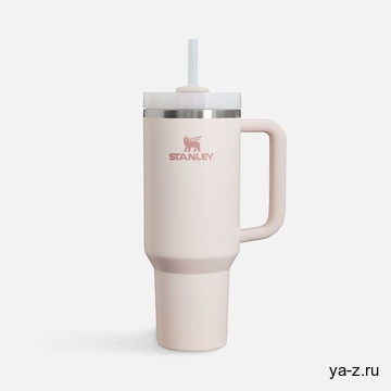 Термокружка Quencher H2.0 1180 с трубочкой, розовая
