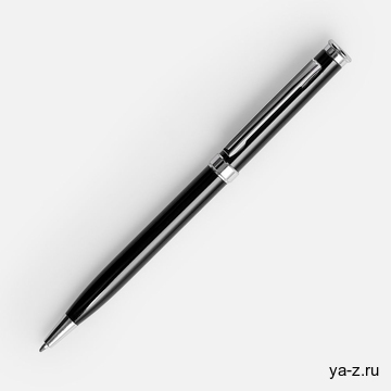 Ручка шариковая Finn Chrome, черная