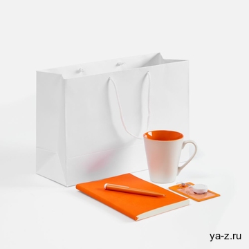 Набор Flat White, оранжевый