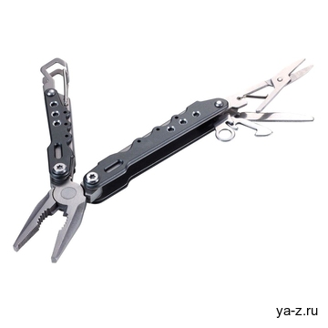 Мини-мультитул Working Tool, серый
