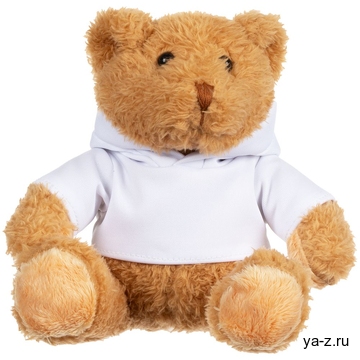 Мягкая игрушка «Мишка Cuddleton» в белом худи