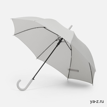 Зонт-трость Jolly Brolly, светло-серый