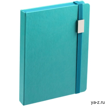 Ежедневник New Factor Metal, бирюзовый