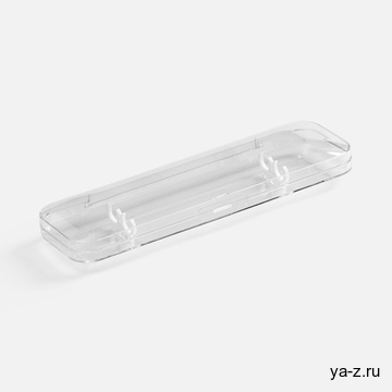 Футляр Serene для 2 ручек, прозрачный