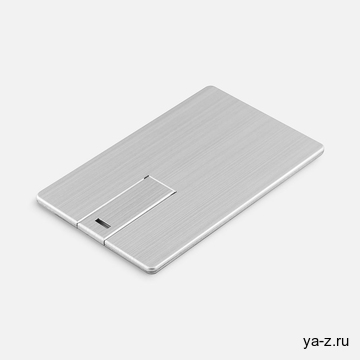 Флешка Platinum Card, 32 Гб, серебристая