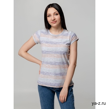 Футболка женская RAYET LADY двусторонняя, оранжевый/фиолетовый, размер S
