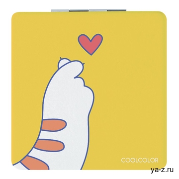 Зеркало Lovepaw, квадратное