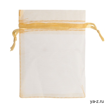 Мешочек подарочный Gauze, золотистый
