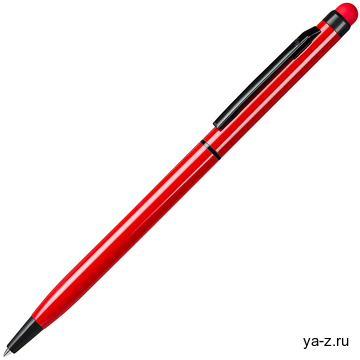 Ручка шариковая со стилусом TOUCHWRITER BLACK, глянцевый корпус