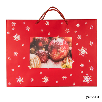 Пакет малый RED WONDER размер 32 x 27 x 11 см,