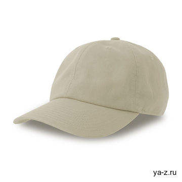 Бейсболка DAD HAT-S, 6 клиньев, металлическая застежка