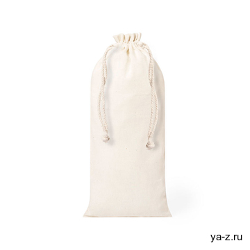 Мешочек для бутылки MARCEX, бежевый, 33x12 см, 100% хлопок, 105 г/м2
