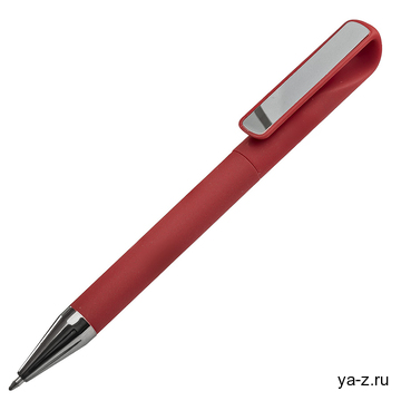 Ручка шариковая GLOSSY GUN с покрытием soft touch