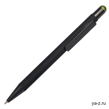 Ручка шариковая FACTOR BLACK со стилусом