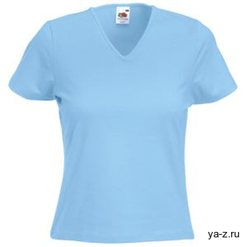 Футболка женская LADY FIT V-NECK T 210