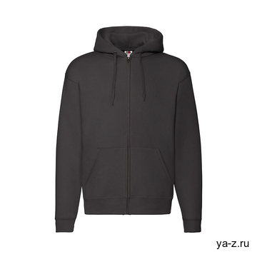Толстовка с начесом PREMIUM HOODED SWEAT JACKET 280