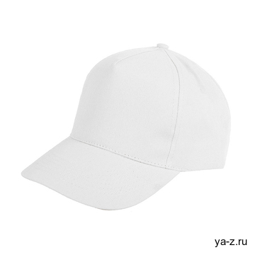 Бейсболка LIGHT, 5 клиньев, застежка на липучке