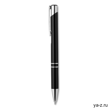 Recycled aluminium ball pen черный