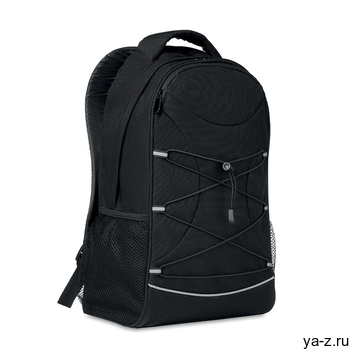 Рюкзак 600D из RPET черный