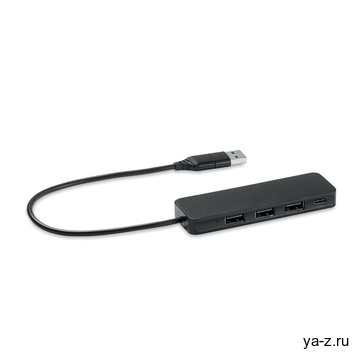 Разветвитель USB черный