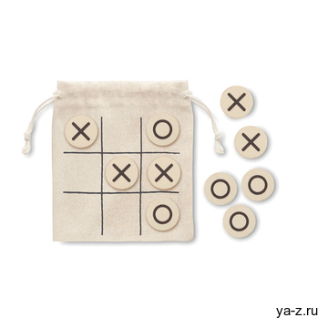 Игра в крестики-нолики бежевый