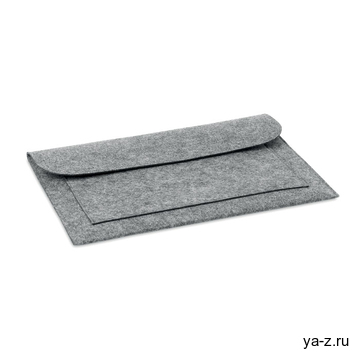 Чехол для ноутбука из фетра серый