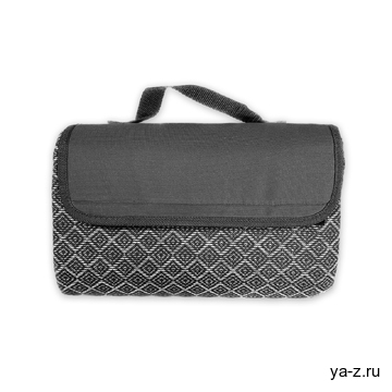 Плед Jacquard Чёрный