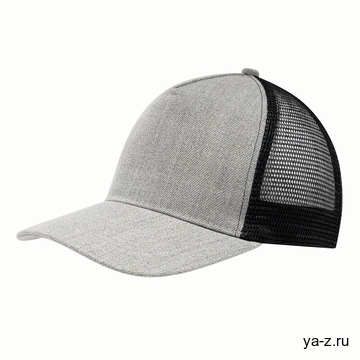 Бейсболка CASUAL FIT, 5 клиньев Чёрный