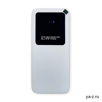 Внешний аккумулятор Kris soft touch, 10000mAh Белый