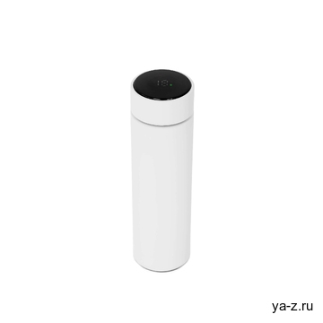 Термос MARK LED soft touch 500 мл Белый
