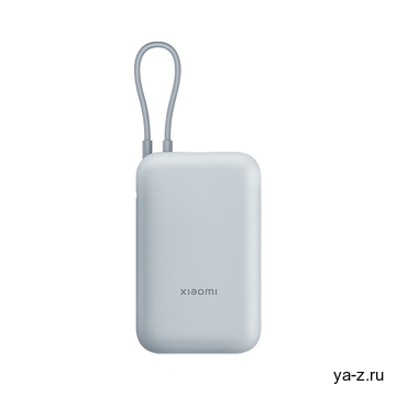Внешний аккумулятор Xiaomi со встроенным кабелем