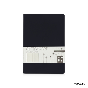 Скетчбук «Sketch & Art» 100 г/м2, soft-touch
