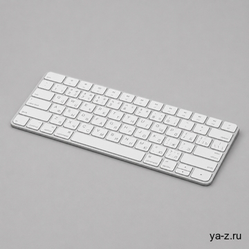 Беспроводная клавиатура Air Keyboard для MAC, Windows, 500 мАч, алюминий