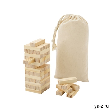 Деревянная игра «Jumble», натуральный