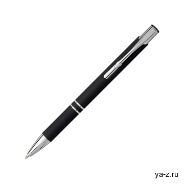Ручка металлическая шариковая «Moneta» с антискользящим покрытием