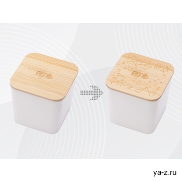 Eмкость для хранения «Flake» с гравировкой