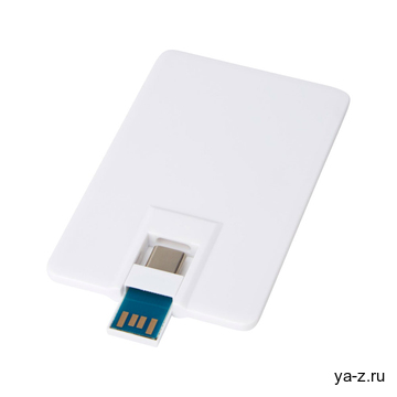USB 3.0- флешка на 64 Гб Duo Slim с разъемом Type-C