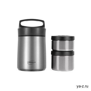 Термос с двумя контейнерами THERMOcafe «TCLB-1480SY», 1480 мл