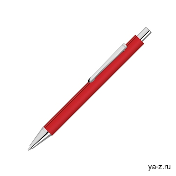 Ручка шариковая металлическая «Pyra» soft-touch с зеркальной гравировкой