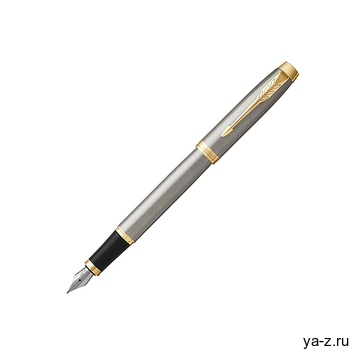 Ручка перьевая Parker «IM Metal Brushed Metal GT»