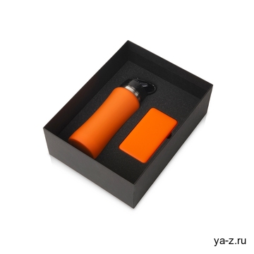 Подарочный набор «COLOR IT» с бутылкой для воды и повербанком, 5000 mAh