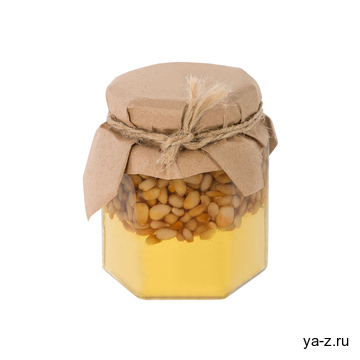Мед с кедровыми орешками