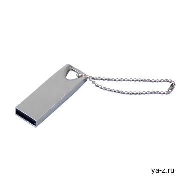 USB 2.0-флешка на 128 Гб с мини чипом и отверстием для цепочки