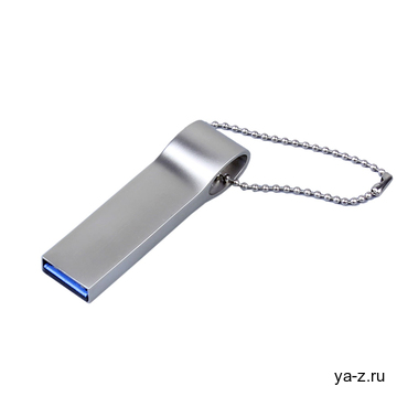 USB 2.0-флешка на 4 Гб с мини чипом и боковым отверстием для цепочки