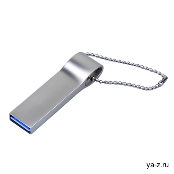 USB 3.0-флешка на 32 Гб с мини чипом и боковым отверстием для цепочки
