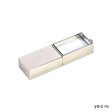 USB 2.0- флешка на 512 Мб кристалл в металле