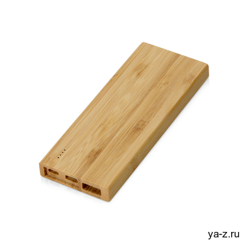 Внешний аккумулятор из бамбука «Bamboo», 5000 mAh