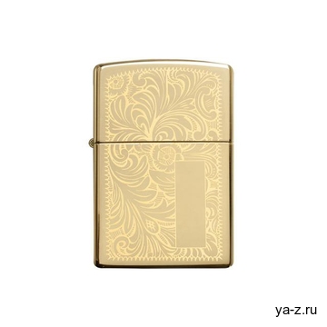 Зажигалка ZIPPO Venetian® с покрытием High Polish Brass